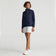 RLX Ralph Lauren Women's Tech Terry Full Zip Golf Vest - French Navy/Cruise Green