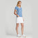 Rlx Ralph Lauren Frauen Tour Pique - Hatteras Blue/Basic Sand