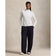 RLX Ralph Lauren Women's UV Stretch Jersey 1/4 Zip Golf Pullover - Ceramic White