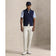 RLX Ralph Lauren gestrickte 2/48-Baumwoll-Coolmax-Golfweste mit durchgehendem Reißverschluss – raffiniertes Marineblau