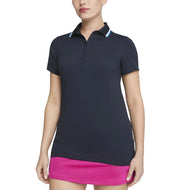 Puma Frauen CloudSpun Tipps Golf Polo -Hemd - Navy Blazer/ Regal Blue
