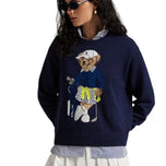 RLX Ralph Lauren 女式 2/48 棉混纺短袖针织高尔夫 Polo 衫 - 浅粉色/白色泼彩（副本）