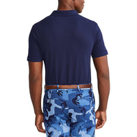 Polo Golf Ralph Lauren Cotton Pique Performance Polo - Französische Marine/Rot