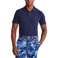 Polo Golf Ralph Lauren Cotton Pique Performance Polo - Französische Marine/Rot