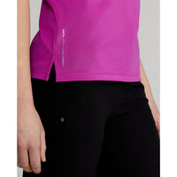 RLX Ralph Lauren Frauen Tour Performance ärmellose Golfhemd - leuchtend Pink