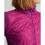 Rlx Ralph Lauren Frauen coole Wollhybridjacke -Lebends Pink