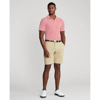 Polo Golf Ralph Lauren Tour Pique Stripe Polo -Hemd - Steuerbord rot/weiß