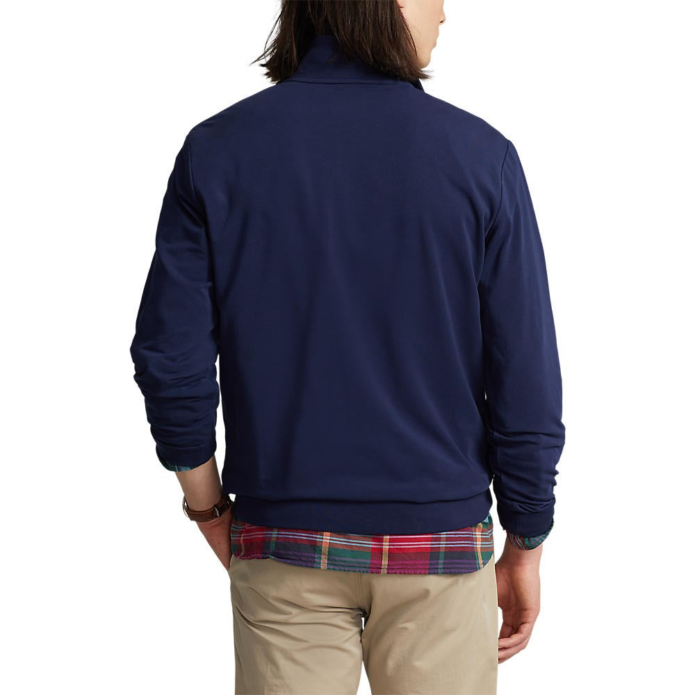 Polo Performance Ralph Lauren Fine Gauge Terry Halbzip - Französische Marine