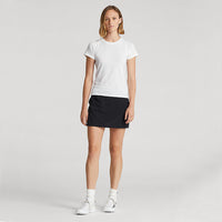 Rlx Ralph Lauren Frauen Stretch Crew Tee - rein weiß