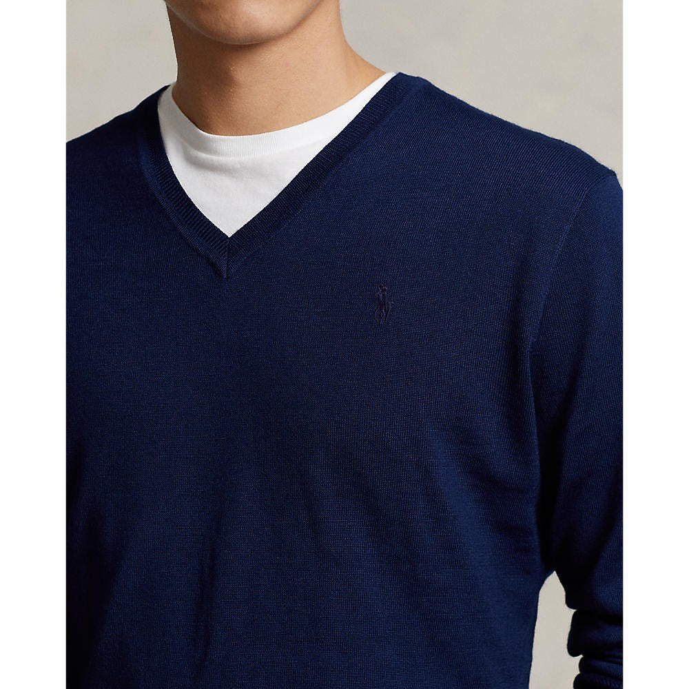 Polo Performance Ralph Lauren Performance V -Neck -Pullover - französische Marine