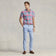 Polo Performance Ralph Lauren maßgeschneiderte Fit Performance Chino - Elite Blau