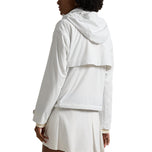 Rlx Ralph Lauren Wasserdes Golfjacke von Frauen mit Kapuze - rein weiß