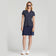 RLX Ralph Lauren Frauen gedruckter Luftstrom V -Ausschnitt Golf Polo -Hemd - Französische Navy Summer Night Stars