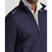 Rlx Ralph Lauren Cool Wool Full Reißverschluss Golfjacke - raffinierte Marine