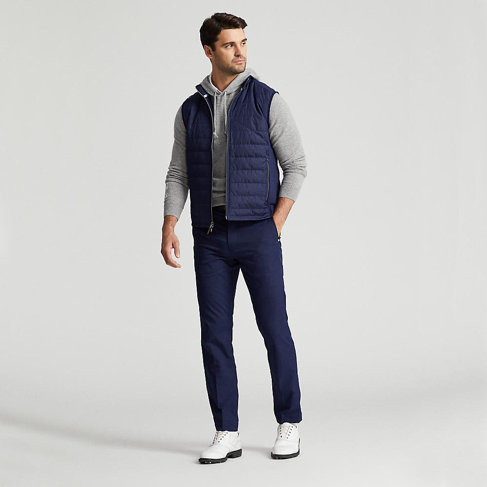 Rlx Ralph Lauren Cool Wool Full Reißverschluss Golfweste - raffinierte Marine