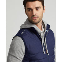 Rlx Ralph Lauren Cool Wool Full Reißverschluss Golfweste - raffinierte Marine