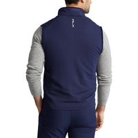 Rlx Ralph Lauren Cool Wool Full Reißverschluss Golfweste - raffinierte Marine