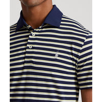 Rlx Ralph Lauren Tour Pique Stripe Polo Shirt - Französische Marine Multi