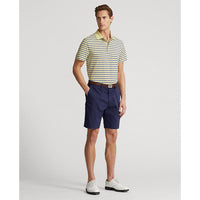 Rlx Ralph Lauren Tour Pique Stripe Polo -Hemd - Bristol Yellow Multi