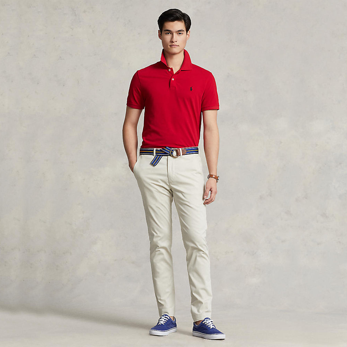 Polo Performance Ralph Lauren Cotton Pique Polo - Rl Rot