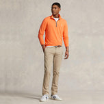 Polo Performance Ralph Lauren Fine Gauge Terry Half Zip - Klassiker Pfirsich