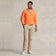Polo Performance Ralph Lauren Fine Gauge Terry Half Zip - Klassiker Pfirsich