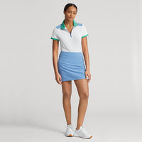 Rlx Ralph Lauren Frauen plissierte AIM SKORT 17 " - Hatteras Blue