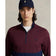 Polo Performance Ralph Lauren 1/4 Zip Peached Jersey - Harvard Wine/French Marine