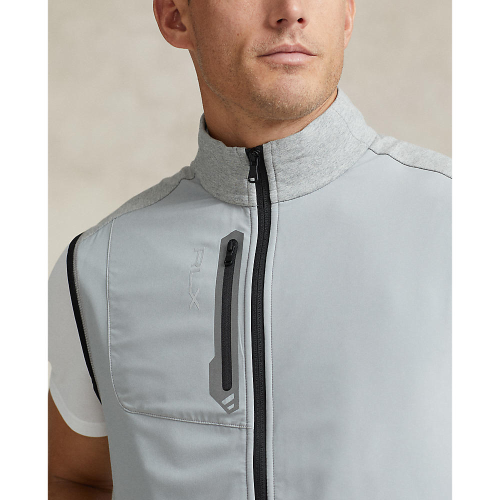 Rlx Ralph Lauren Tech Terry Golfweste - Stahlheideer/Polo Schwarz