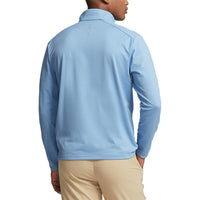 RLX Ralph Lauren Fahrer Luxus -Trikotpullover - Blaue Lagune