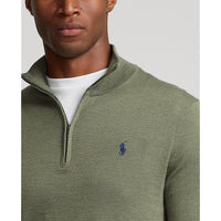 Polo Performance Ralph Lauren 1/4 Reißverschluss Coolmax -Strick - Shamrock Heather