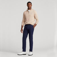Polo Performance Ralph Lauren 1/4 Reißverschluss Coolmax -Strick - Basissand
