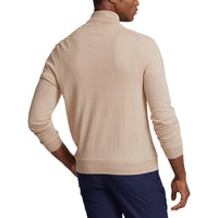 Polo Performance Ralph Lauren 1/4 Reißverschluss Coolmax -Strick - Basissand