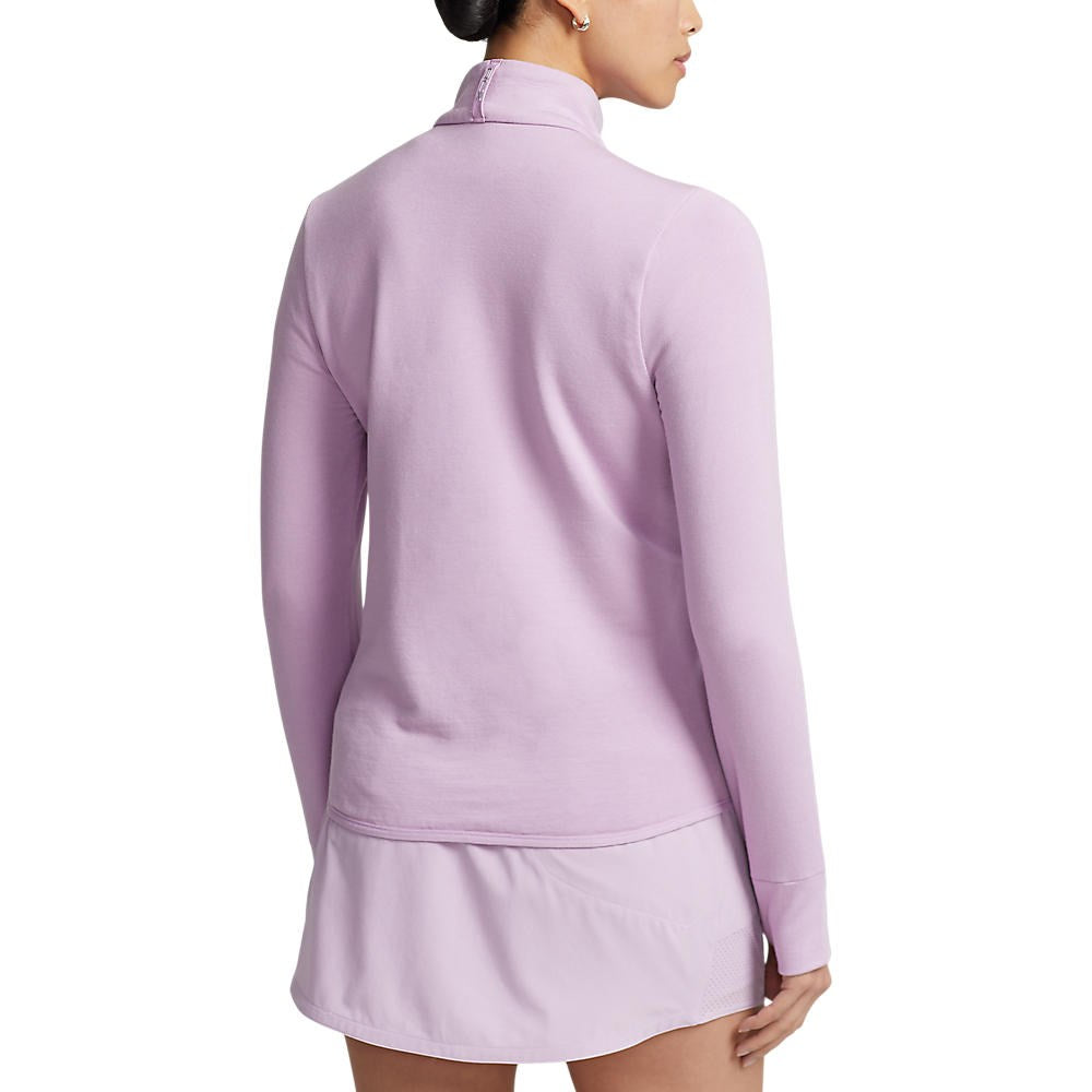 Rlx Ralph Lauren Frauen coole Wolle Full Reißverschluss - leichtes Mauve