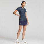RLX Ralph Lauren Damen gedruckter Luftstrom Polo Golf Polo -Hemd - Sport Diamond