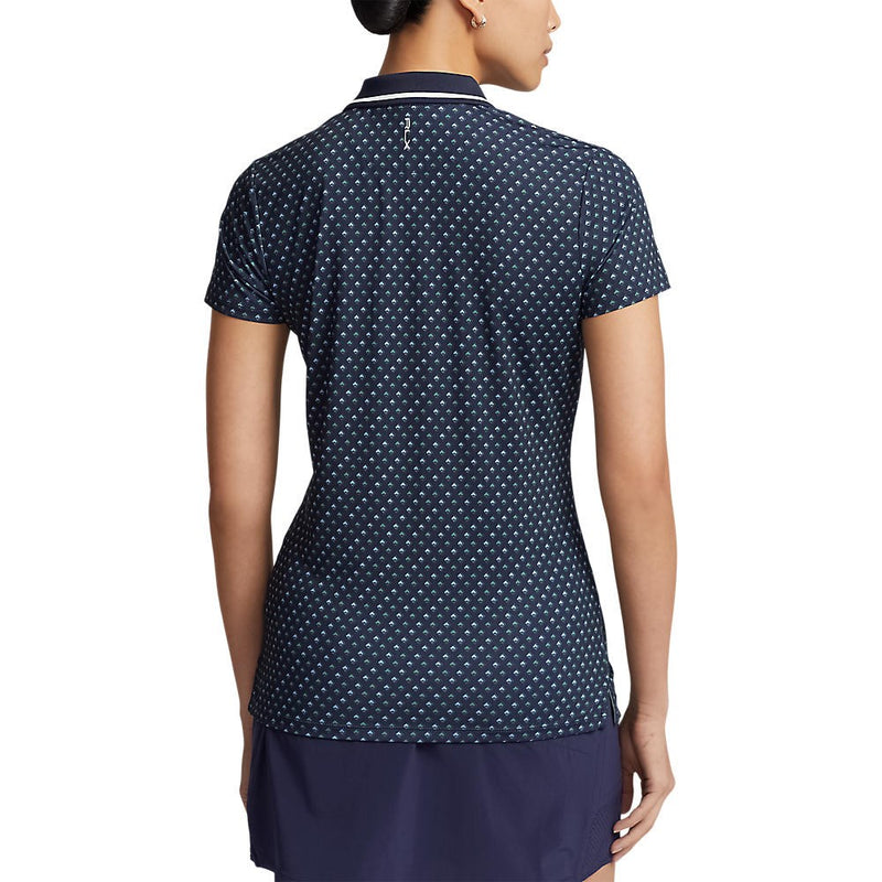 RLX Ralph Lauren Damen gedruckter Luftstrom Polo Golf Polo -Hemd - Sport Diamond