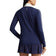 RLX Ralph Lauren Frauenpfirked Full Reißverschluss - französische Marine/Chick Creme