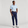 Rlx Ralph Lauren solide Luftstrom -Performance -Golfhemd - Elite Blau