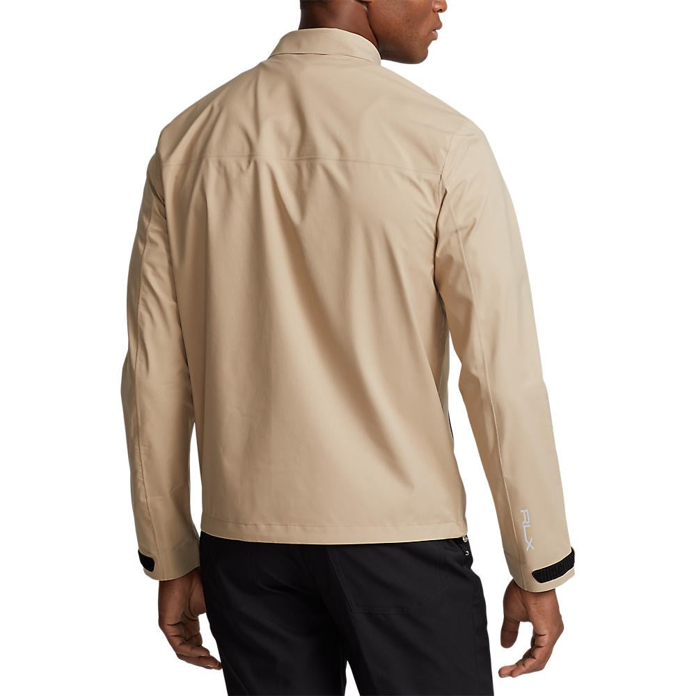 RLX Ralph Lauren Ace 2,5L Wasserabrechnungswindbreaker -Jacke - Klassiker Khaki
