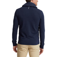 Rlx Ralph Lauren Full Reißverschluss Fine Gauge Terry Jacke - mittelalterliche blaue Heather