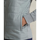 Rlx Ralph Lauren Full Reißverschluss Fine Gauge Terry Golfjacke - Peak Grey