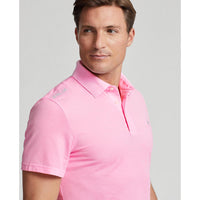 RLX Polo Performance Ralph Lauren Tour Pique Golfhemd - Pink Flamingo