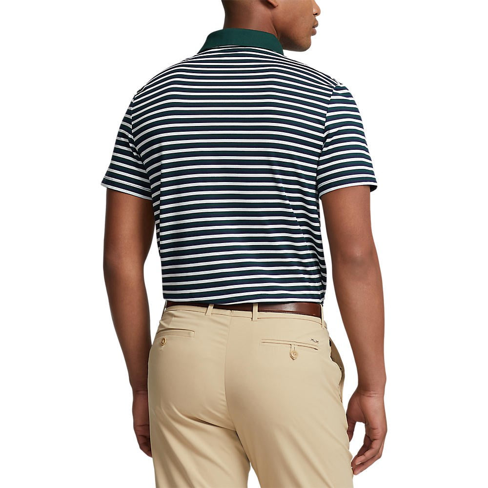 Rlx Ralph Lauren Tour Pique Polo Golfhemd - Jagd Green Multi