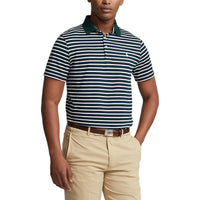 Rlx Ralph Lauren Tour Pique Polo Golfhemd - Jagd Green Multi