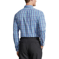 Polo Ralph Lauren Button Down Sportshirt - Blau/Pink Multi