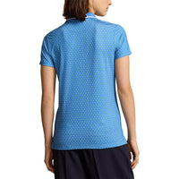 RLX Ralph Lauren Damen gedruckter Luftstrom -Golfpolo -Hemd - Mini Blumen -Deco