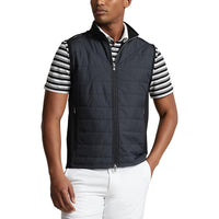 Rlx Ralph Lauren Cool Wolle isoliert Golfweste - Polo Schwarz