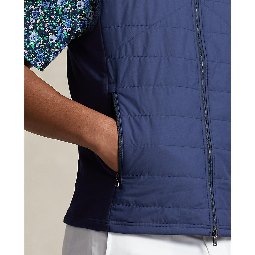 Rlx Ralph Lauren Cool Woll Isolierte Golfweste - Französische Marine