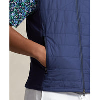 Rlx Ralph Lauren Cool Woll Isolierte Golfweste - Französische Marine