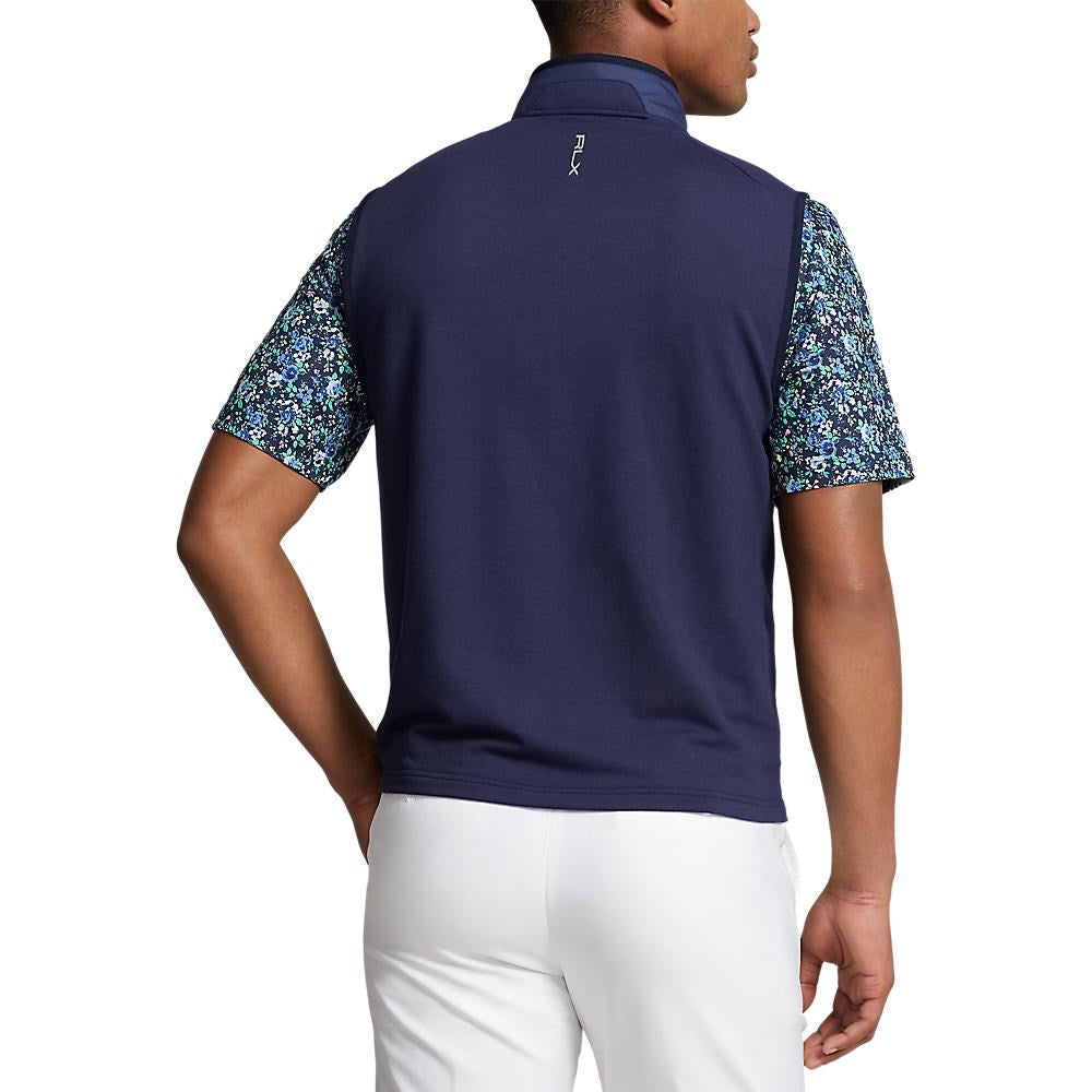 Rlx Ralph Lauren Cool Woll Isolierte Golfweste - Französische Marine